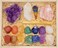 Deluxe Healing Crystals in Wooden Box - 7 Chakra Set Tumbled &amp; Raw Stones, Rose Quartz, Amethyst Cluster, Crystal Points, Chakra Pendulum, 82 Page E-Book + Reference Guide Poster, Ribbon Bow