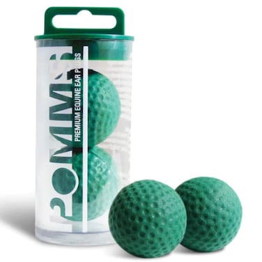 Pomms Premium Equine Ear Plugs (Horse, Green)