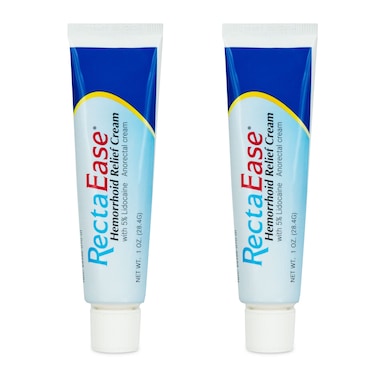 (2 Pack) 5% Lidocaine Hemorrhoid Relief Cream 1 oz Tube, Anorectal Cream, Rapid Numbing Relief, Hemorrhoid Treatment from Itch and Burn