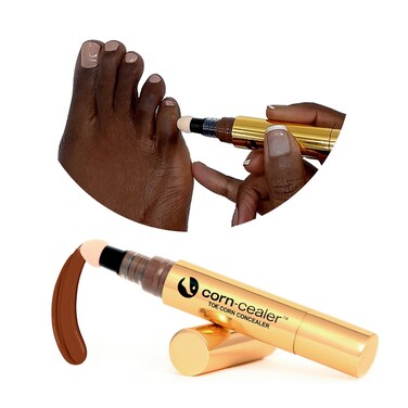 Toe Makeup That Instantly Hides Toe Corns   Water Resistant   Foot Care   Body Makeup   Scar Makeup   Tattoo Cover up   Gifts For Her (Shade MOCHA)