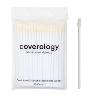 Cold Sore Concealer Disposable Applicator Wand - 50 Count