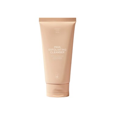 SWEET JULY SKIN Pava Exfoliating Cleanser, Gentle, Non-stripping, Hydrating, Clean Face Wash for All Skin Types, Vegan, Clean (5.6 oz)