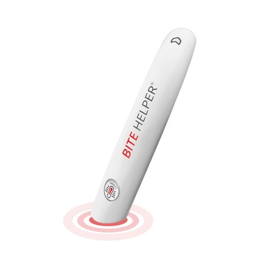 BITE HELPER- Mosquito and bug bite itch relief- Award-winning, chemical-free treatment, insect sting and bite relief. Dermatologist tested, bug bite first-aid, anti-itch device