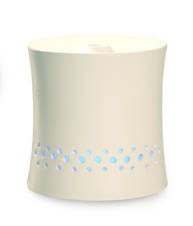 SPT Ultrasonic Aroma Diffuser/Humidifier with White Ceramic Housing