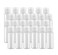 0.5oz Mini Clear Plastic Empty Bottle with Flip Cap Small Travel Bottles Storage Containers Jars for Cosmetic Sample Lotion Shower Gel Emulsion Toiletries - BPA-free - Set of 24