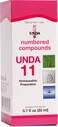 UNDA 11 Numbered Compounds   Homeopathic Preparation   0.7 fl. oz.