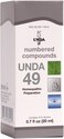 UNDA 49 Numbered Compounds   Homeopathic Preparation   0.7 fl. oz.