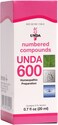 UNDA 600 Numbered Compounds   Homeopathic Preparation   0.7 fl. oz.