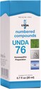 UNDA 76 Numbered Compounds   Homeopathic Preparation   0.7 fl. oz.