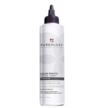 Pureology Color Fanatic Top Coat + Tone - Maintains Hair Color Treatment, Adds Vibrancy to Natural Hair Color, Smooths &amp; Adds Shine