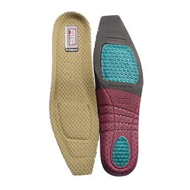 ARIAT Women's ATS Square Toe Insole Footbeds, Multicolored, 11