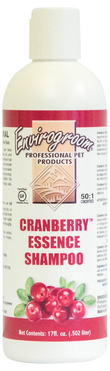 Envirogroom Cranberry Essence Shampoo 17 oz