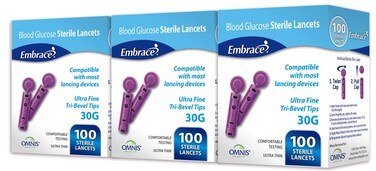 Omnis Health 30G Lancets 300ct