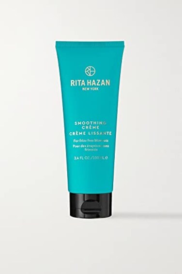 Rita Hazan Smoothing Creme - Instant Hair Frizz Control Styling Cream - Hydrate Hair for a Silky Smooth Texture - Hair Smoothing Cream for All Hair Types - 3 oz. Blowout Cream