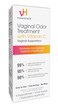 vH essentials Vaginal Odor Treatment with Vitamin C, Boric Acid Suppositories Alternative, Supports Balanced pH, Eliminates Naturally, Suppositories, 6 w/Applicator, White