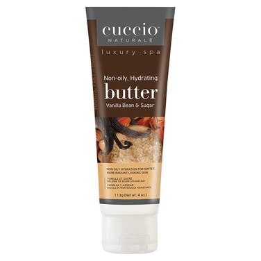 Cuccio Naturale Butter Blends - Ultra-Moisturizing, Renewing, Smoothing Scented Body Cream - Deep Hydration For Dry Skin Repair - Made With All Natural Ingredients - Vanilla Bean &amp; Sugar - 4 Oz