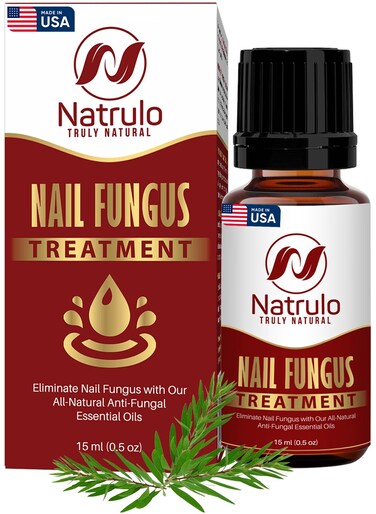 Nail &amp; Toenail Repair - Natural Nail Balm with Tea Tree Oil - 100% Pure Liquid Homeopathic Fighter Remedy - Restores Clear Healthy Nails, Made in USA