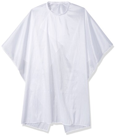 Betty Dain Super Size Styling Cape Snap Closure White