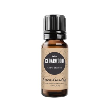 Edens Garden Cedarwood- Atlas Essential Oil- 100% Pure Premium Grade, Undiluted, Natural, Therapeutic, Aromatherapy, The Best for Diffuser, Candle, Laundry, Hair 10 ml (.33 fl oz)