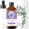 Lavender Essential Oil 100% Pure &amp; Natural Organic (3.3 Fl. Oz) for Humidifiers, Skin Care, Massage, Aromatherapy, Premium Delicate Grade with Glass Dropper for Air Freshening, Cleaning, Home