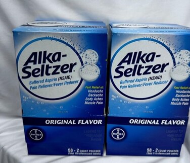 Alka-Seltzer Effervescent Tablets, Original, 116 ct (2)