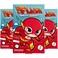Licensed Character Adhesive Sterile Bandages, 14 per Box, Set of 3 Boxes, The Flash, Build-A-Bear Workshop, Bluey, Crayola (The Flash)