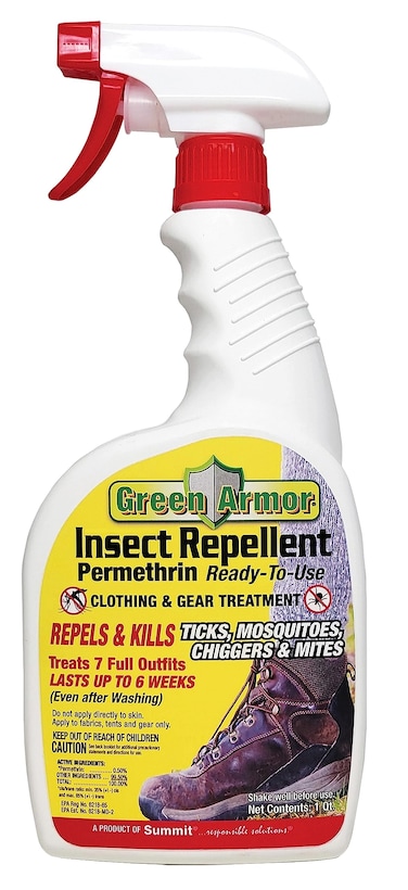 Insect Repellent Permethrin RTU, Trigger Spray, 32 Ounce