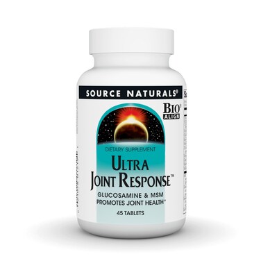 Source Naturals Ultra Joint Response, Bio-Align, Glucosamine and MSM, Promotes Joint Health* - 45 Tablets