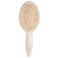 The Hair Edit Finish &amp; Shine Travel Size Boar Bristle Hair Brush Cream