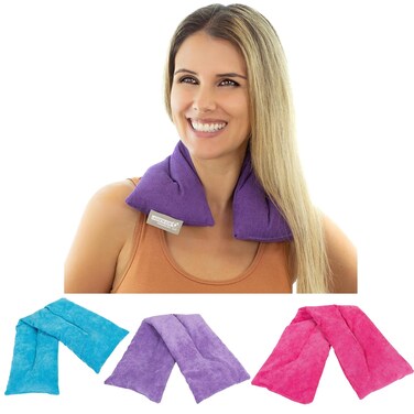 Bed Buddy Microwave Heating Pad for Sore Muscles, 3 Pack All Scents, Comfort Wrap Gift Pack, Microwavable Neck Wrap, Microwave Heat Pack