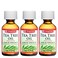 De La Cruz Tea Tree Oil - 100% Pure Tea Tree Essential Oil - Steam Distilled Tea Tree Oil for Aromatherapy - 1 FL OZ (3 Bottles)