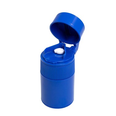 EZY DOSE Pet Pill Crusher and Cutter for Cats, Daily Usage, Safely Cuts and Crushes Pills, Vitamins and Tablets, Accurate and Easy Cutting, Great for Hiding Medication in Treats, Blue, BPA Free