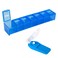 EZY DOSE Weekly (7-Day) Medication Management Bundle, Pill Case, Medicine Planner, Vitamin Organizer Box with Pill Cutter, Convenient and Easy to Use, Travel Friendly, Colors May Vary, BPA Free