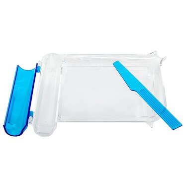 Apothecary Products Pill Tray &amp; Spatula for Tablets, Medicine, Vitamins, Right-Handed, Clear, 2 Count