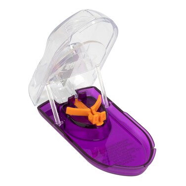 EZY DOSE Pill Cutter with Safety Shield and Magnifier, Daily Usage, Safely Cut Pills and Vitamins, Accurate and Easy Cutting, Color May Vary, BPA Free