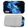 MightySkins Skin Compatible with Google Home Max - Blue Flames   Protective, Durable, and Unique Vinyl Decal wrap Cover   Easy to Apply, Remove, and Change Styles   Made in The USA