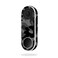 MightySkins Skin Compatible with Nest Hello Video Doorbell - Black Camo   Protective, Durable, and Unique Vinyl Decal wrap Cover   Easy to Apply, Remove, and Change Styles   Made in The USA
