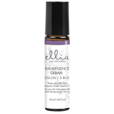 Ellia Frankincense Essential Oil Roll-On   10ml, 100% Pure, Therapeutic Grade, Clear (ARM-EO10ROFRK)