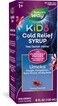 Nature's Way Cold Relief Syrup for Kids 1+, Umcka, Shortens Duration &amp; Reduces Severity, Multi-Symptom Cold Relief, Homeopathic, Phenylephrine Free, Cherry Flavored, 4 Fl Oz (Packaging May Vary)