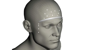 Strip   Sweat-Diverting, Adhesive Strips That Channel Sweat Away from Your Eyes and Glasses   Non-Absorbent for Unlimited Capacity