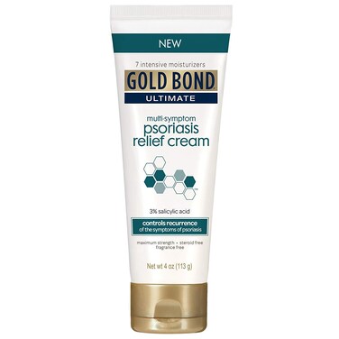 Gold Bond Ultimate Multi-Symptom Psoriasis Relief Cream 4 Ounce (Pack of 2)