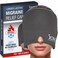 DMI Ultra Migraine Relief Cap   Natural Headache Relief   HSA &amp; FSA Eligible   Migraine Mask and Headache Relief Hat   Gel Eye Mask   Ice Face Mask and Cold Cap for Migraines   Headache Ice Pack
