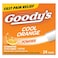 Goody's Pain Relief Powders, Extra Strength Headache Powder Cool Orange, 24 ct (Pack of 1)