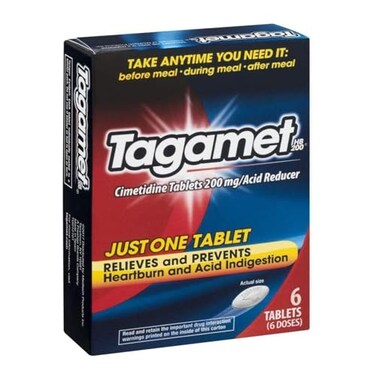 Tagamet HB 200mg, 6 Tablets (Pack of 3)