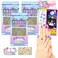 Hello Kitty and Friends Press-On Nails for Kids - 36 Pc Bundle with Hello Kitty Stick-On Nails Plus Tattoos, More   Hello Kitty Nail Kit for Girls