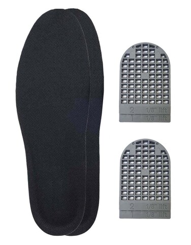 1/8 Inch(3mm) Full Length Insoles and Additional Lifts for Leg Length Discrepancies (2 Lefts(Medium))
