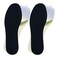 2 Pairs of Adhesive Insoles That Absorb Sweat and Always Stay in Place for Sockless Shoes (X-Small)