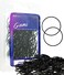 Gumi Black Elastics 1 inch Hair Band Large