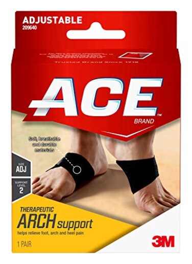 ACE Therapeutic Arch Support, Provides Supports for Plantar Fasciitis