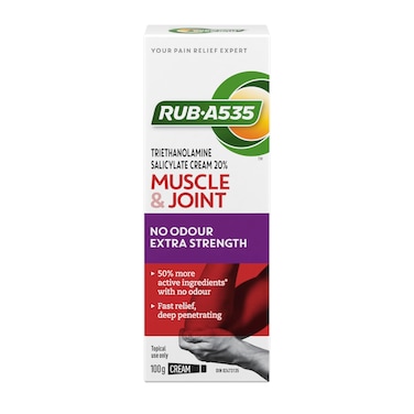 ULTRA STRENGTH NO ODOUR CREAM For Deep Penetrating Relief of Muscle, Joint &amp; Arthritic Pain 100 g